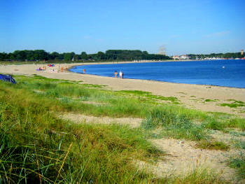 Priwall Travemünde Strand mit Dünen